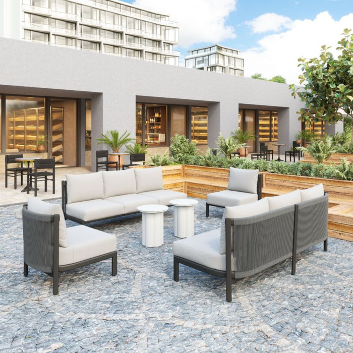 Zuo Horizon Sofa Gray - Bed & Sofa Hub