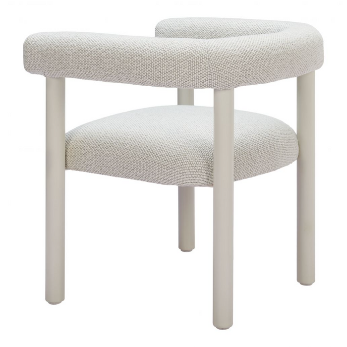 Zuo Sunbath Dining Chair White - Bed & Sofa Hub