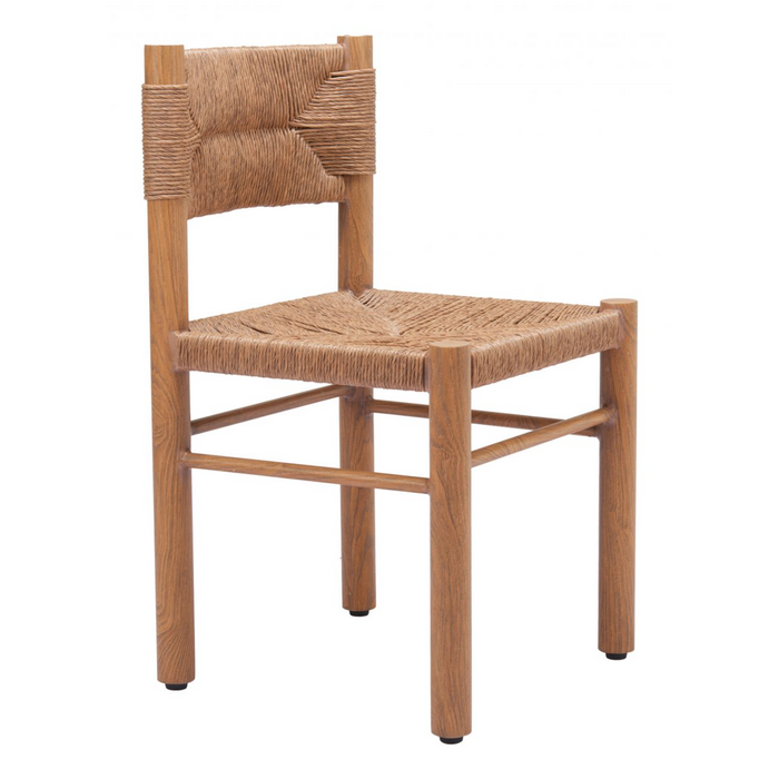Zuo Iska Dining Chair Natural - Bed & Sofa Hub
