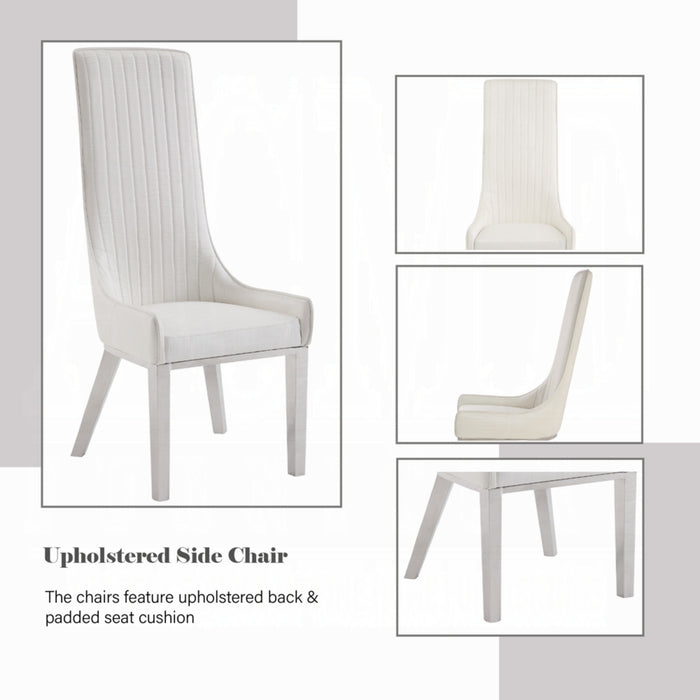 ACME Gianna Side Chair (Set-2) - Bed & Sofa Hub