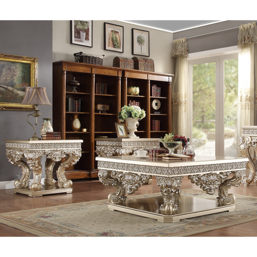 Homey Design Hd-8022 – 3 Pc Coffee Table Set Accent Furniture - Bed & Sofa Hub