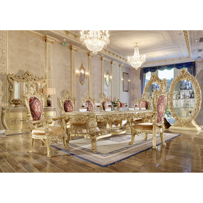 Homey Design HD-8086 – 7PC DINING SET - Bed & Sofa Hub