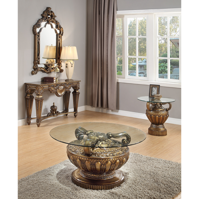 Homey Design Hd-8908 C – 3 Pc Coffee Table Set Accent Furniture - Bed & Sofa Hub