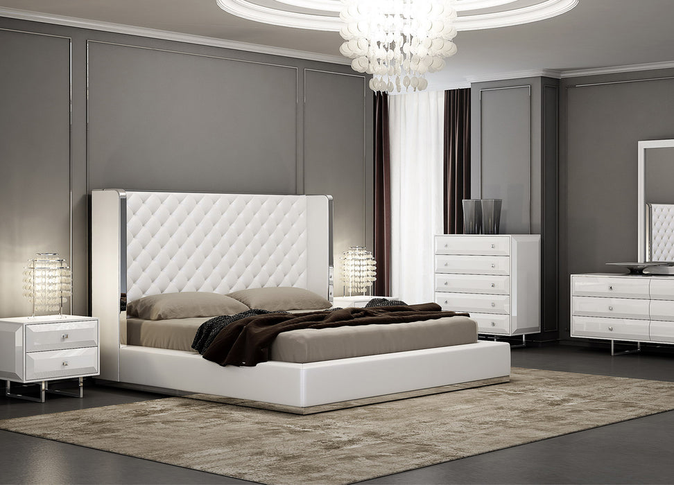 Whiteline Modern Living Abrazo King Bed BK1356P - Bed & Sofa Hub