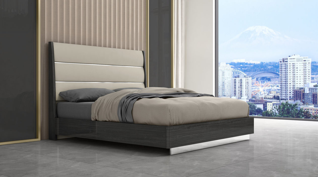 Whiteline Modern Living Pino Bed King BK1752 - Bed & Sofa Hub