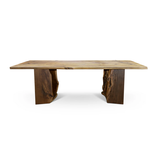 Maxima House Baum Kante 240 Oak Wood Dining Table - Bed & Sofa Hub