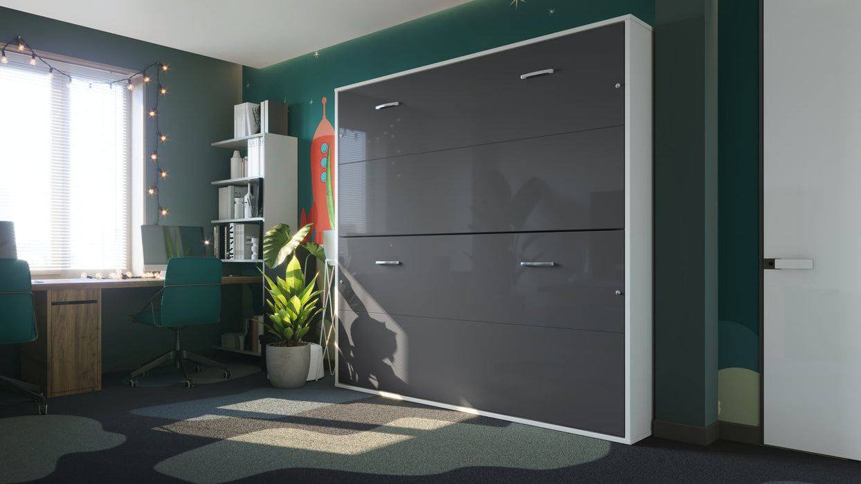 Maxima House OTIS Murphy Bunk Bed European TWIN size with mattresses OTIS-W - Bed & Sofa Hub