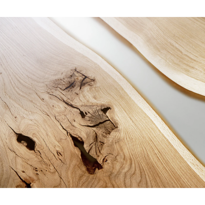 Maxima House EDDER-2X Oak wood Dining Table - Bed & Sofa Hub