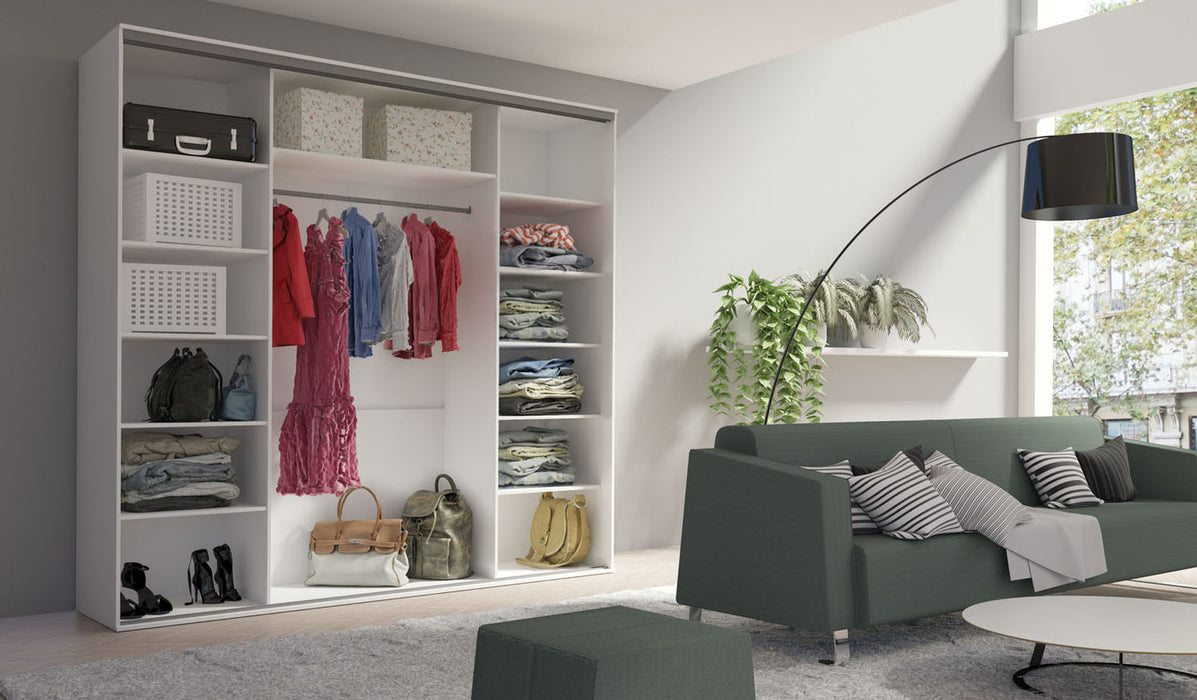 Maxima House OLEA Wardrobe MAR012 - Bed & Sofa Hub