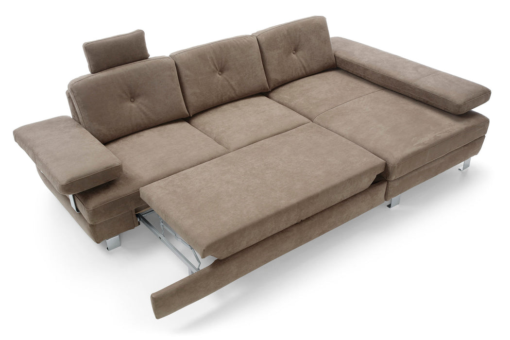 Maxima House GARDA Sectional Sleeper Sofa BEN053 - Bed & Sofa Hub