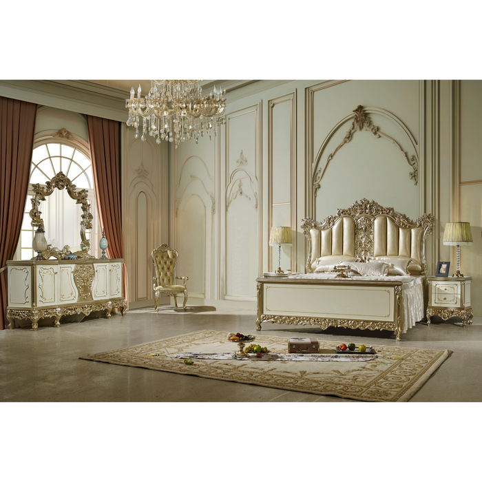 Homey Design HD-1812 4PC Bedroom Set - Bed & Sofa Hub