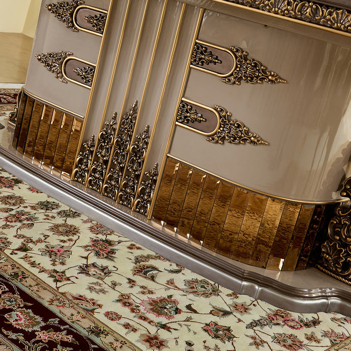 Homey Design Hd-1881 – 7 Pc Dining Set - Bed & Sofa Hub