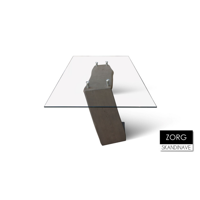 Maxima House Gor Glass Top Dining Table - Bed & Sofa Hub