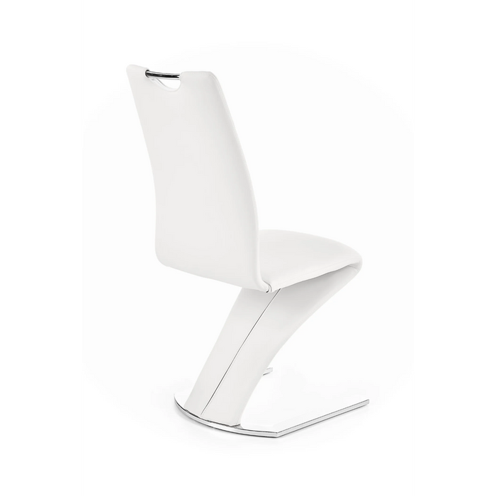 Maxima House Dining Set Nossa 7 Pcs. Black Modern Glossy Dining Table with 2 Self-Starting Leaves Plus 6 Chairs - Bed & Sofa Hub