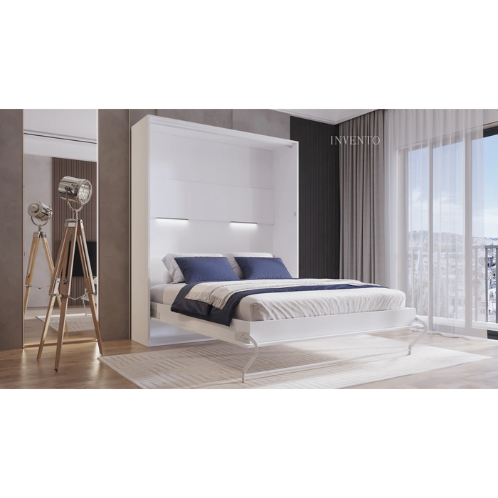 Maxima House Invento Classic Queen Size Murphy Bed with Led - Bed & Sofa Hub