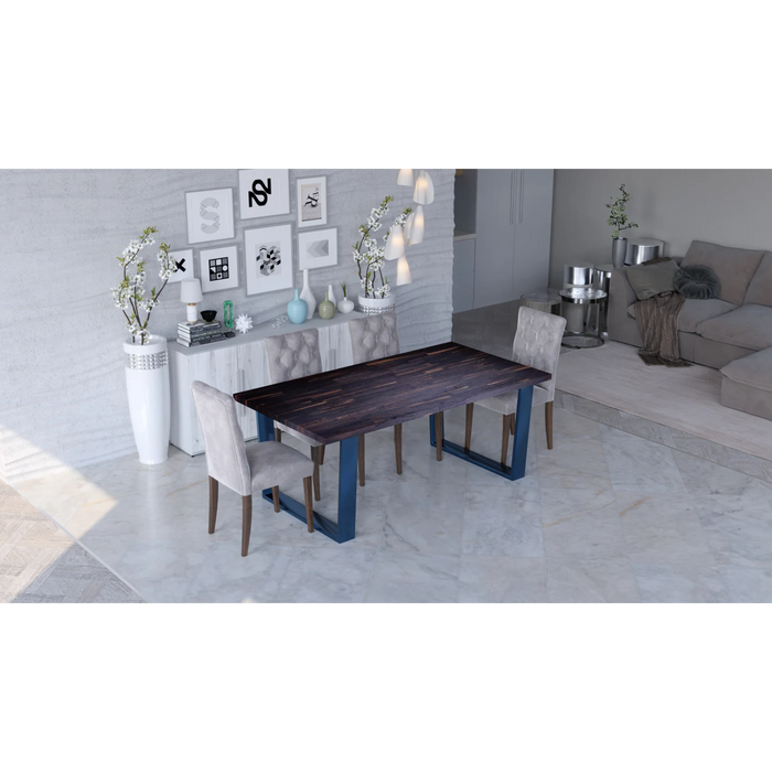 Maxima House Milan Wood Dining Table - Bed & Sofa Hub