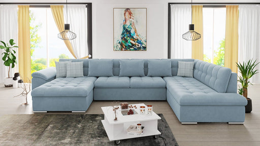 Maxima House LEONARDO Sectional Sleeper Sofa MIR011 - Bed & Sofa Hub