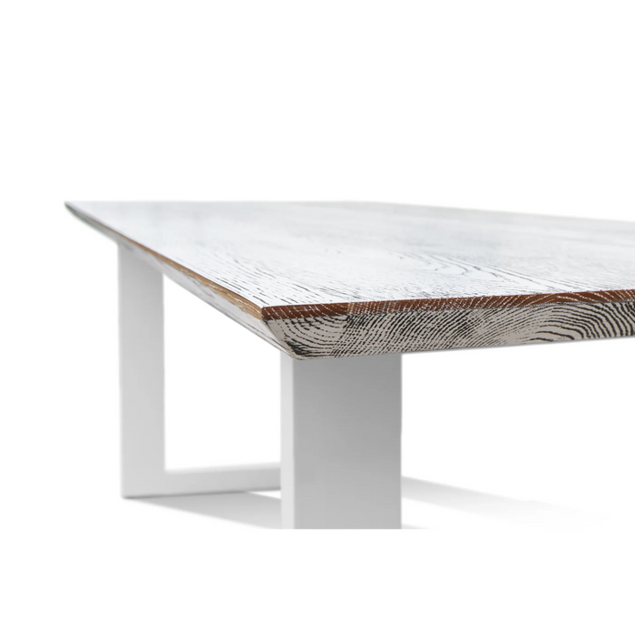 Maxima House Prizma-F1 Oak Wood Dining Table - Bed & Sofa Hub