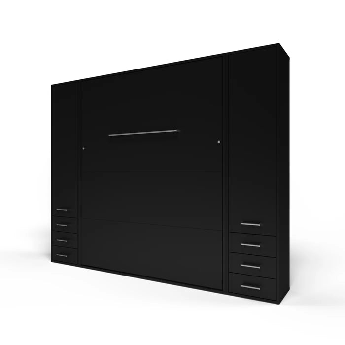 Maxima House Vertical Queen Murphy Bed Invento , with 2 Cabinets - Bed & Sofa Hub