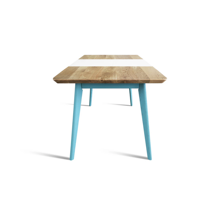 Maxima House Nordik Oak Wood Dining Table - Bed & Sofa Hub