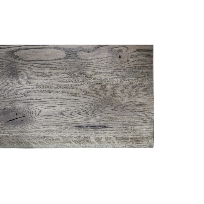 Maxima House Castle-X Oak Wood Dining Table - Bed & Sofa Hub