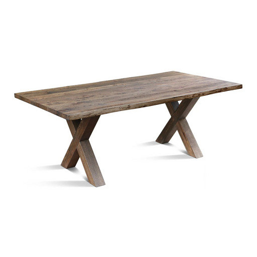 Maxima House Baum-X Oak Wood Dining Table - Bed & Sofa Hub