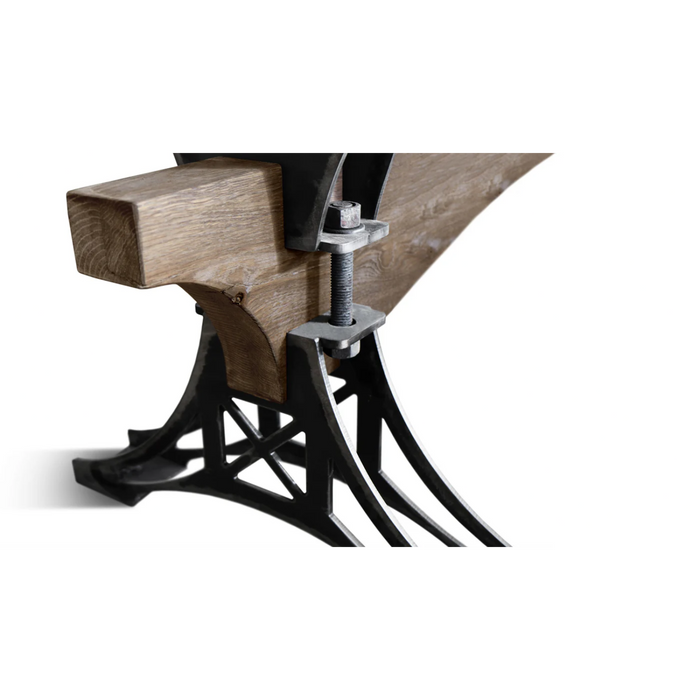 Maxima House Solid OAK wood dining Table - Bed & Sofa Hub