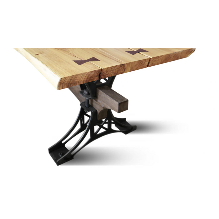 Maxima House Solid OAK wood dining Table - Bed & Sofa Hub