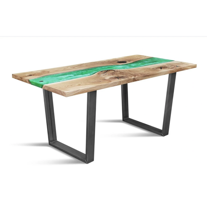 Maxima House BANUR-UN Solid Wood Dining Table - Bed & Sofa Hub