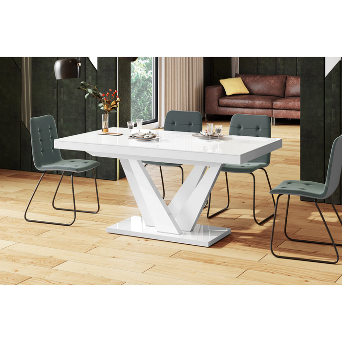 Maxima House Dining Table Chara Extendable for Up to 10 People - Bed & Sofa Hub