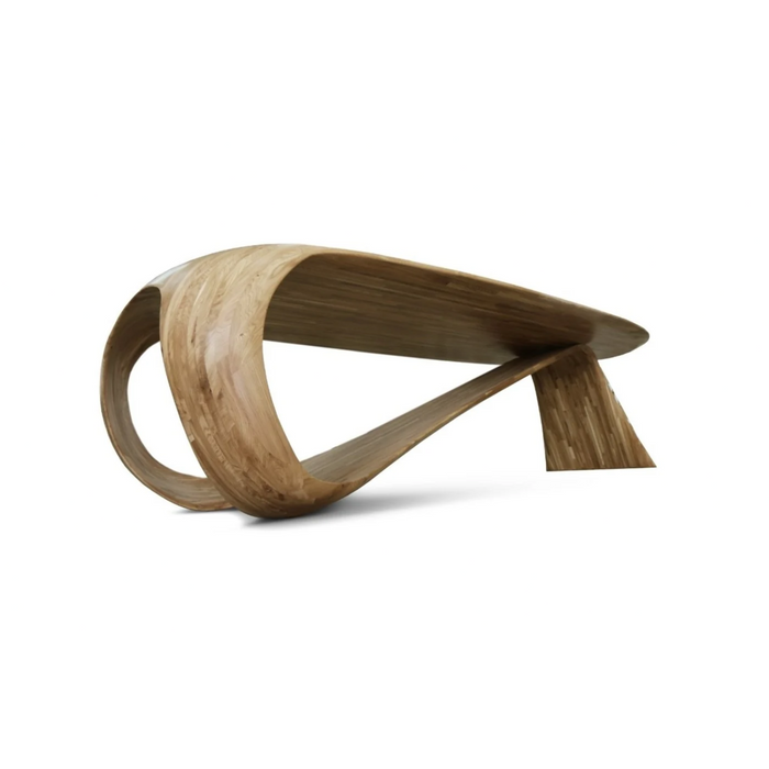 Maxima House GANZA Oak wood Dining Table - Bed & Sofa Hub