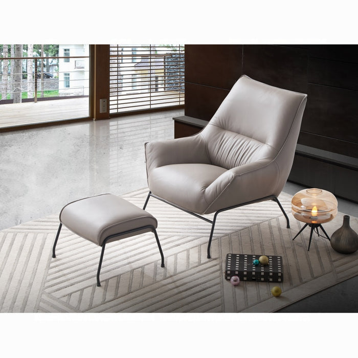 ACME Jabel Accent Chair & Ottoman