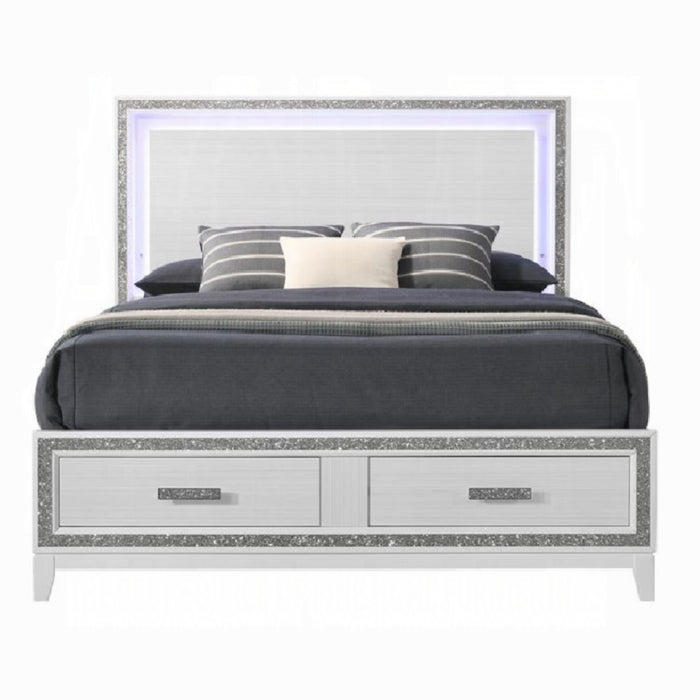 ACME Haiden EK Bed W/Led & Storage - Bed & Sofa Hub