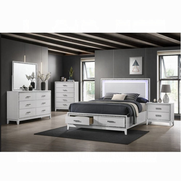 ACME Haiden EK Bed W/Led & Storage - Bed & Sofa Hub