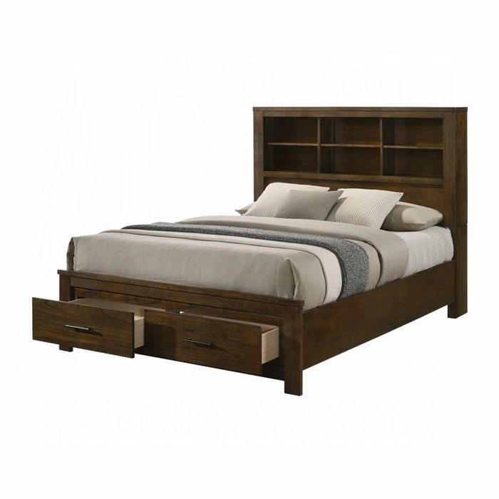 ACME Merrilee II EK Bed W/Storage - Bed & Sofa Hub