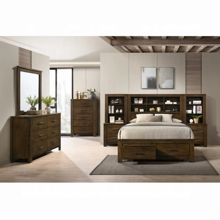 ACME Merrilee II EK Bed W/Storage - Bed & Sofa Hub
