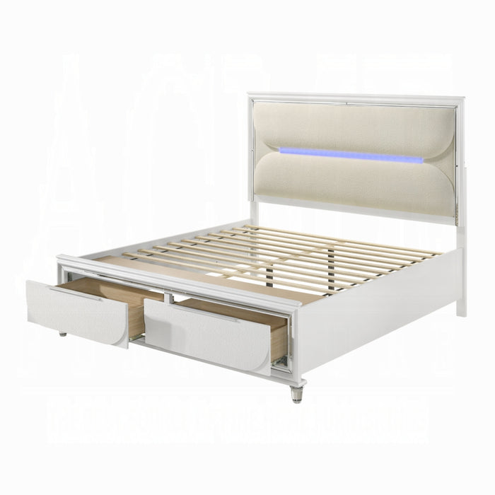 ACME Tarian EK Bed W/Led & Storage - Bed & Sofa Hub