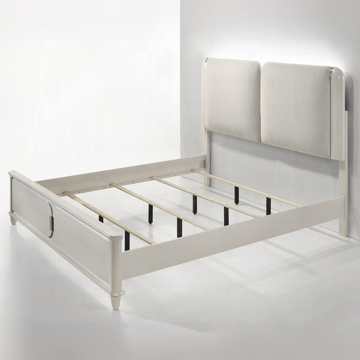 ACME Laveda Eastern King Bed w/LED - Bed & Sofa Hub