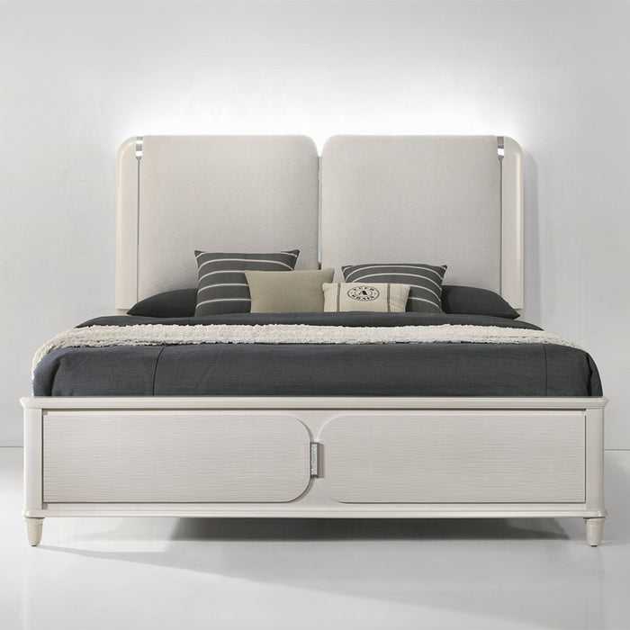 ACME Laveda Eastern King Bed w/LED - Bed & Sofa Hub