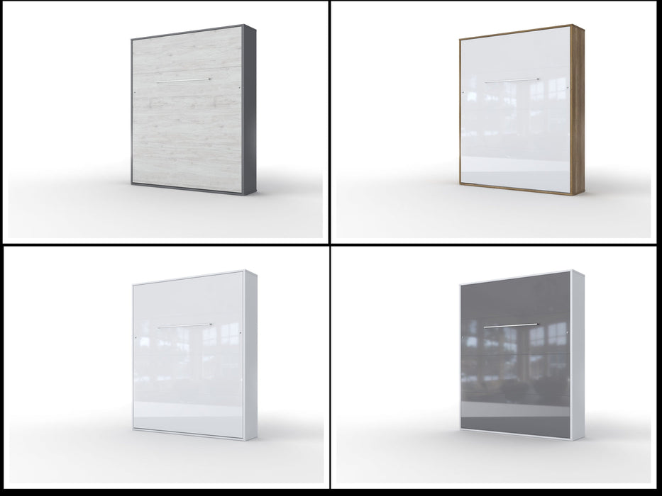 Maxima House Vertical Murphy bed Queen Size, Invento - Bed & Sofa Hub