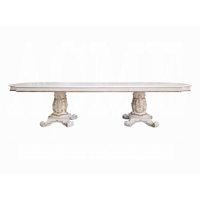 ACME Vendome Dining Table W/Pedestal Base