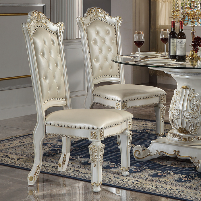 ACME Vendome Side Chair (Set-2) - Bed & Sofa Hub