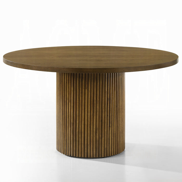 ACME Hezrai Round Dining Table - Bed & Sofa Hub