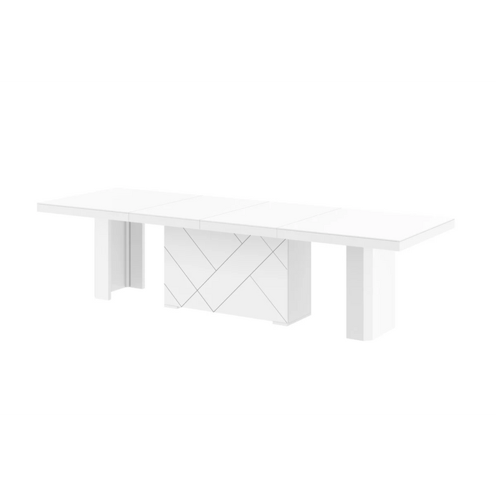Maxima House Dining Table with 6 Extensions Losok Max for Up to 20 People - Bed & Sofa Hub