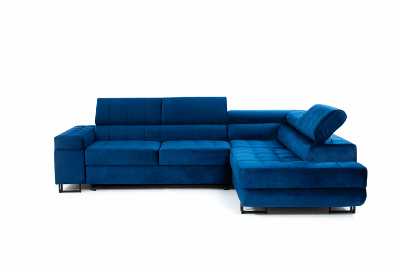 Maxima House Sectional Sleeper Sofa with storage ANDREA MIR015 - Bed & Sofa Hub