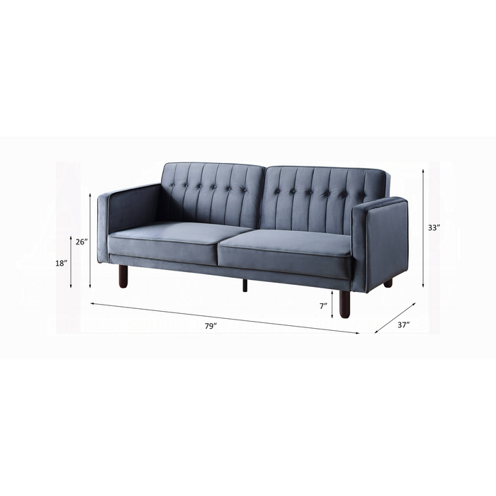 ACME Qinven Adjustable Sofa - Bed & Sofa Hub