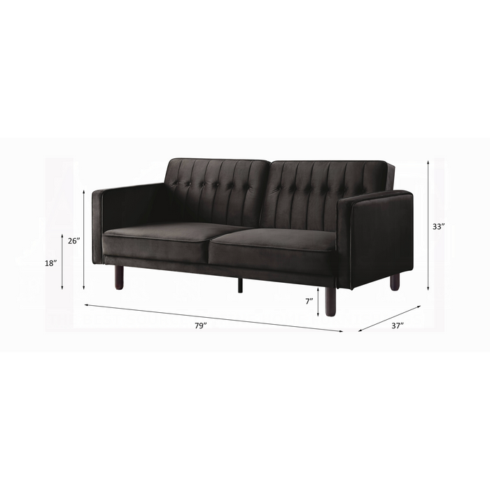 ACME Qinven Adjustable Sofa - Bed & Sofa Hub