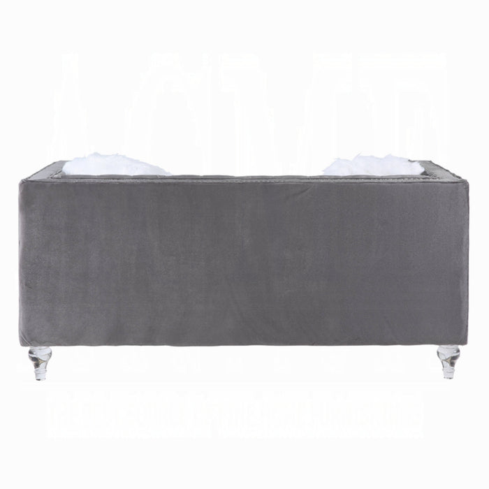 ACME Heibero II Loveseat W/2 Pillows - Bed & Sofa Hub