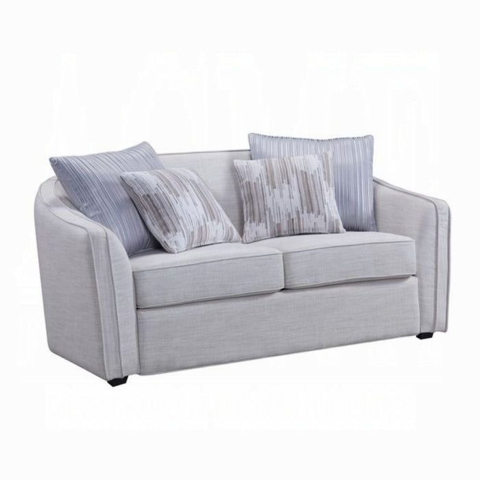 ACME Mahler II Loveseat W/4 Pillows - Bed & Sofa Hub
