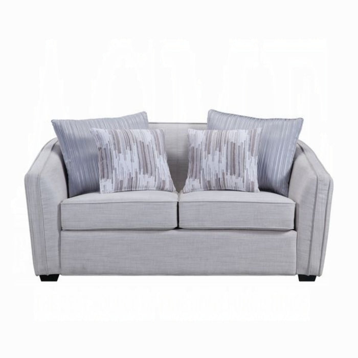 ACME Mahler II Loveseat W/4 Pillows - Bed & Sofa Hub